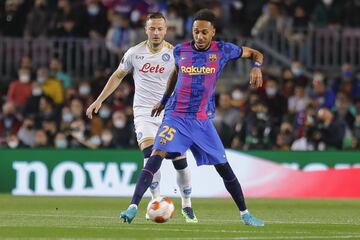 Fabián Ruiz y Aubameyang.