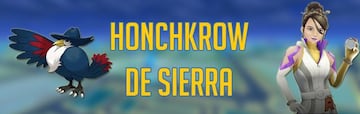 Cómo vencer al Honchkrow de Sierra en Pokémon GO