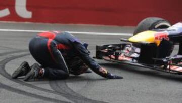 Vettel, tras ganar su cuarto t&iacute;tulo, rinde homenaje a la criatura de Newey.