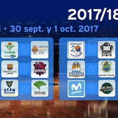 Oficial: calendario completo de la Liga Endesa 2017/18