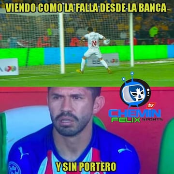 Los memes de la derrota de Chivas ante Tigres