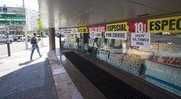 El Madrid, cuando inició las obras de remodelación, procedió al cierre de la totalidad de los 46 locales de 'La Esquina del Bernabéu'.