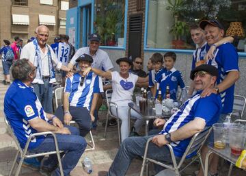 Fan Zone del Alavés. 