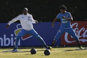 El plantel realizó su primer entrenamiento en San Carlos de Apoquindo después de vencer a Brasil.