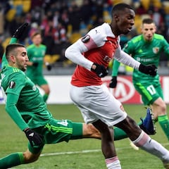 Resumen y goles del Vorskla vs. Arsenal de Europa League