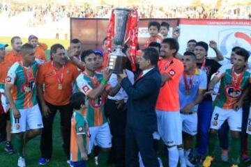 4. Cobresal fue campeón en el Clausura 2014 con 29 tantos.