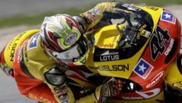 Espargaró en plena sesión clasificatoria