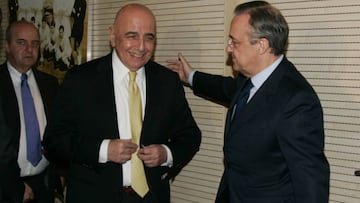 'La Gazzetta': Galliani podría ser el próximo ejecutivo del Madrid