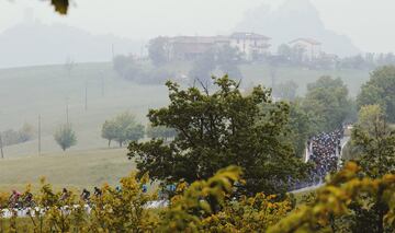 Lluvia, frío y una fuga numerosa