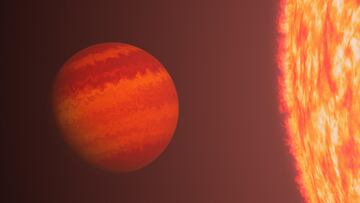 Astronomers have discovered a “weird” exoplanet that belongs to a rare group known as “hot Neptunes” that should have lost all of its atmosphere.