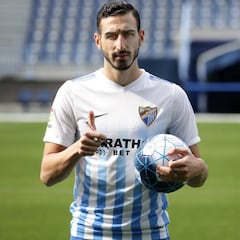 José Rodríguez, presentado como jugador del Málaga