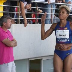 Yulimar Rojas vuela en Huelva con récord de Venezuela: 15,06