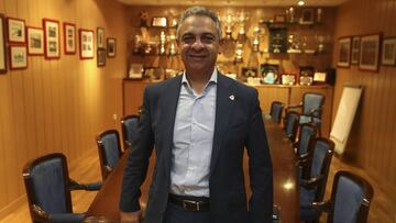 Moisés Israel, presidente del Numancia.