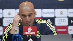 Zidane: "People are being unfair with James; he's committed"