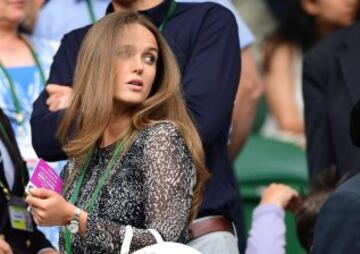 Kim Sears, esposa de Andy Murray.