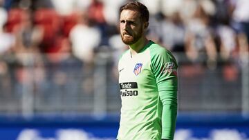 Oblak, en el Eibar-Atlético.