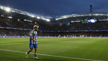 Partido Deportivo de La Coruña - Sabadell. Mella