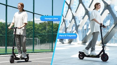 Ni tráfico, ni gasolina: muévete libre y ahorra dinero con este patinete eléctrico