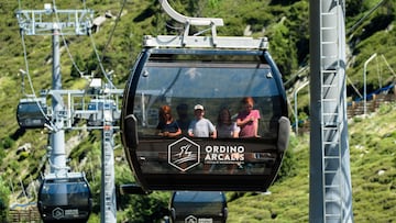 Remonte Ordino Arcalís, Andorra, en verano