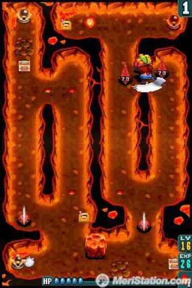 Dos nombres grandes en una consola pequeña