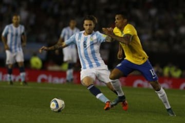 Buenos Aires 13 Noviembre 2015
Argentina vs Brasil por la 3ra  fecha de las eliminatorias Rusia 2018, en el Estadio Antonio Vespucio Liberti

Foto Gustavo Ortiz