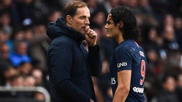 Cavani, ya recuperado, no viaja a Lille y Tuchel le ve más fuera: "Necesita resolver cosas..."