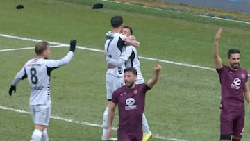 Es chileno y volvió a ser figura en Europa anotando este gol: ¡fue el mejor del partido!