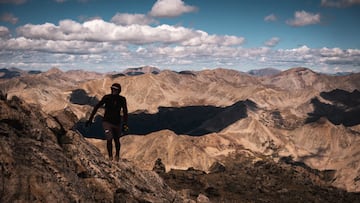 Kilian Jornet cumple el reto de coronar todos los cuatromiles de Estados Unidos.