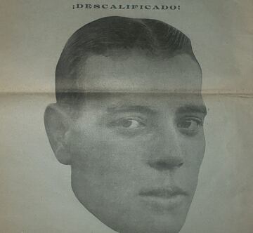 Portada de la Gaceta Sportiva del 3 de octubre de 1922, dedicada íntegramente a Ricardo Zamora.