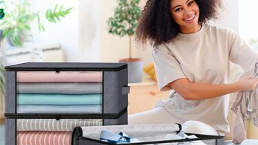 Di adiós al desorden en casa con estas cajas para almacenar ropa