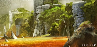 El arte de diseñar mundos de videojuego en Destiny