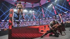 Drew McIntyre, Bobby Lashley y MVP, en Raw.