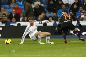 Real Madrid-Valladolid. Sergio Ramos.