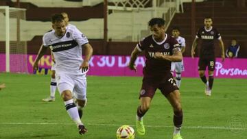 Lanús prolongó su racha y preocupó a Gimnasia