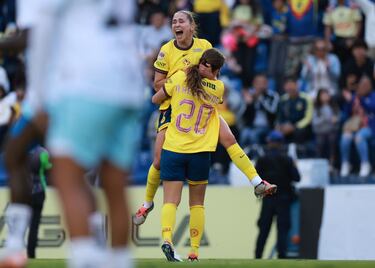 América aplasta a Pachuca en la jornada 15 de la Liga MX Femenil