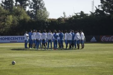 Colombia realiza su primer entrenamiento después de la derrota ante Venezuela.