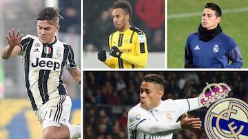 Real's summer plan after CAS ruling: Aubameyang, James...