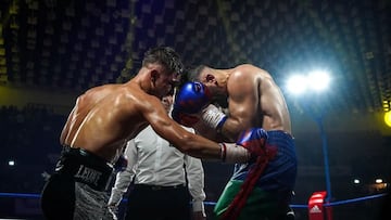 Samuel Molina y Jordy Weiss en el combate por el EBU del welter.