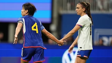 Estados Unidos - Jap¨®n: SheBelieves Cup 2024; resumen, goles y m¨¢s