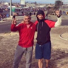 El sentido mensaje de arquero de Coquimbo en las manifestaciones