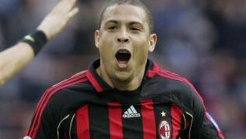 Ronaldo llega en 2006 procedente del Real Madrid. Estuvo en el equipo italiano hasta el 2008. Anotó 9 goles