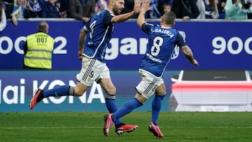 04/02/24  PARTIDO SEGUNDA DIVISION 
OVIEDO - ELDENSE 
PRIMER GOL BORJA BASTON 1-0 ALEGRIA CAZORLA 