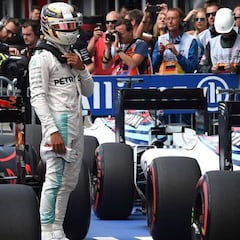 Mercedes decide que Hamilton salga último en Monza