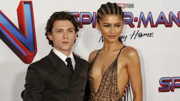 Tom Holland y Zendaya.