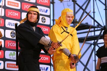 Chris Froome, el ninja amarillo de Saitama