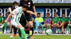 El Betis de Andrés Guardado cae ante el Eintracht Frankfurt de Marco Fabián y Carlos Salcedo