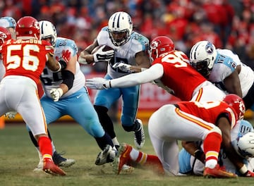 La agónica victoria de los Titans sobre los Chiefs bajo la lente