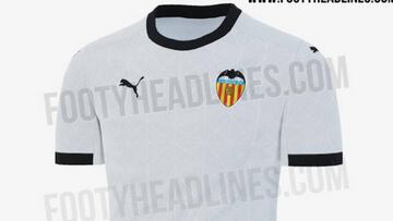 Las posibles camisetas del Valencia 20-21, a escena
