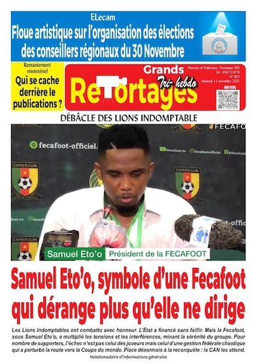 Todos señalan a Eto’o