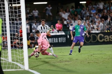 Gol de Jesús De Miguel el año pasado en Castalia.